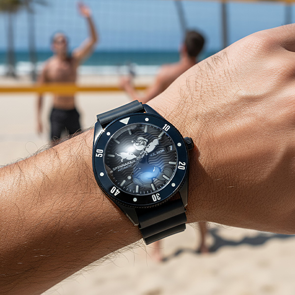 SPINNAKER スピニカー CHALLENGER AUTOMATIC POPEYE ANCHOR ARMS