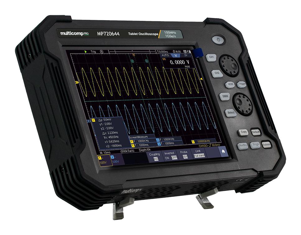 MP720644 US MULTICOMP PRO, Oscilloscope, Tablet, Multicomp Pro