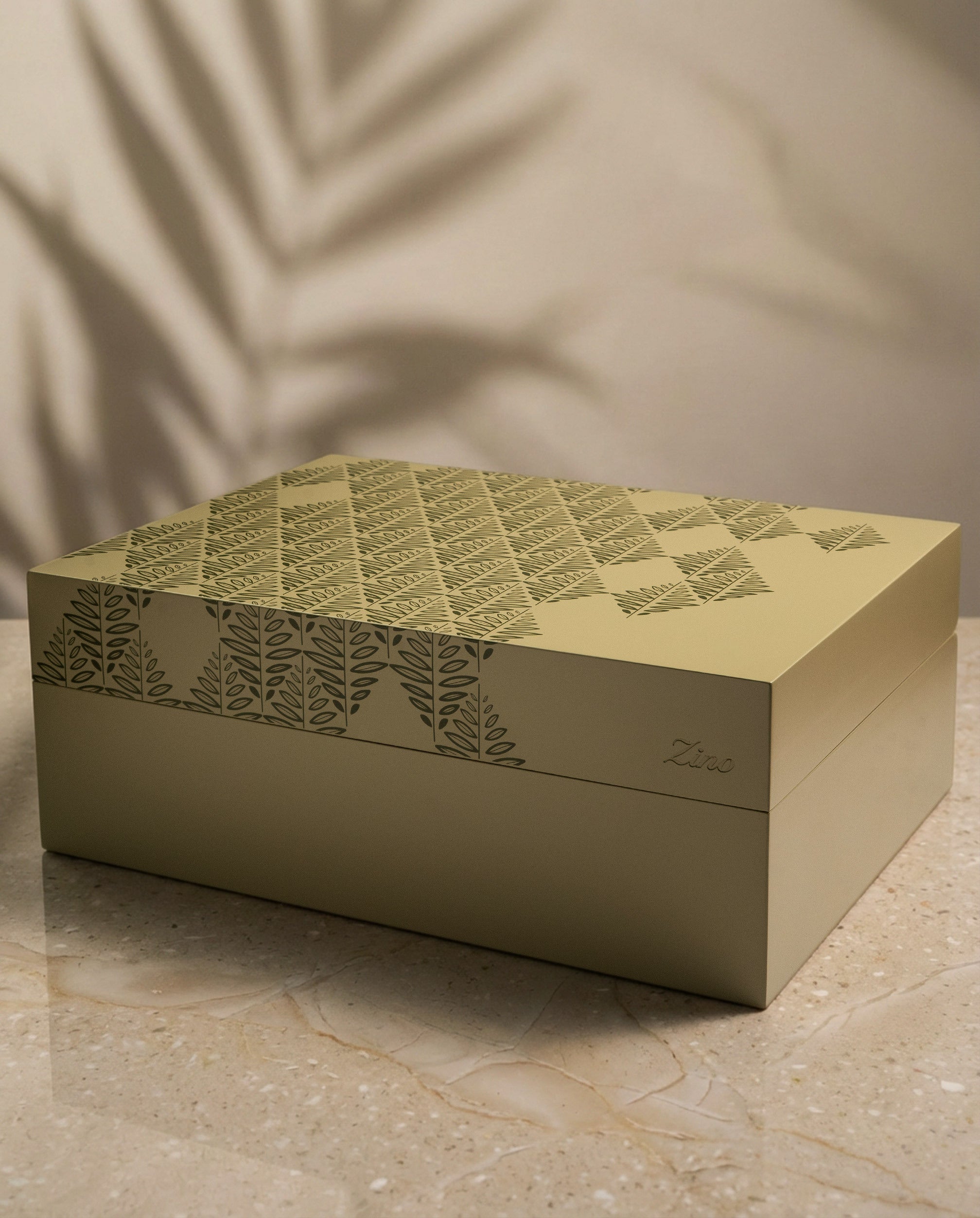 ジノ Zコレクション グリーン Z60 ヒュミドール | モダンなシガー収納