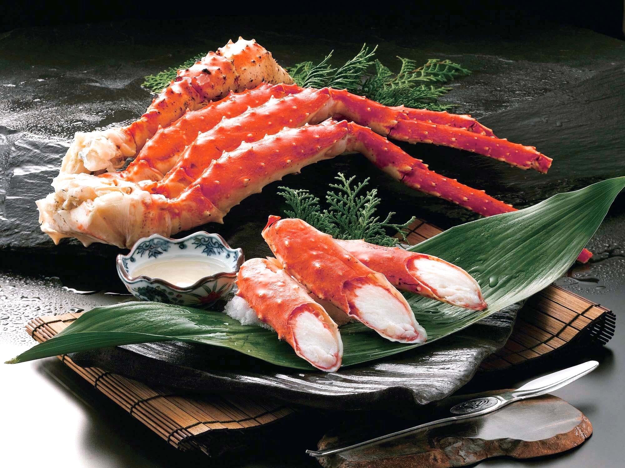 特大・5Lサイズ》 ボイルたらばがに脚 約1kg × 1肩(脚4本)シュリンク包装