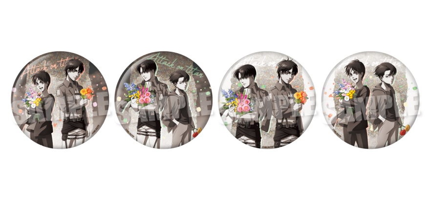 TVアニメ『進撃の巨人』の新規描き下ろしイラストを使用したグッズが