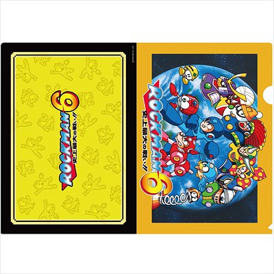 ロックマン A4クリアファイル ロックマン クラシックス コレクション