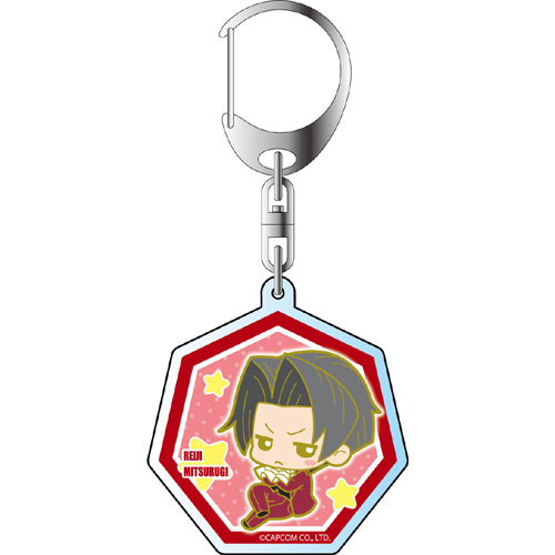 逆転裁判 アクリルキーホルダー 御剣怜侍 グッズ - Neowing