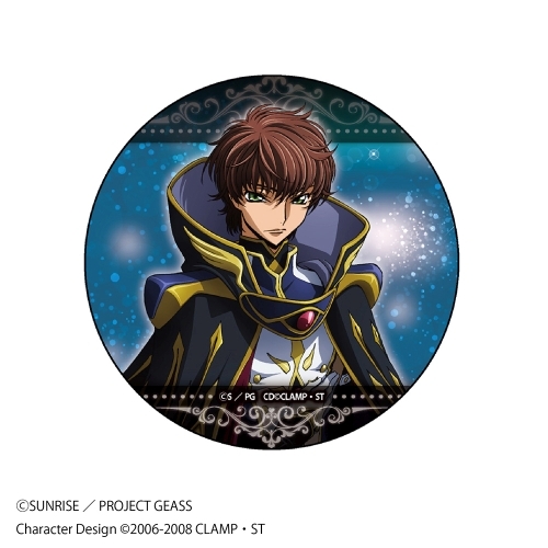 コードギアス 反逆のルルーシュR2 パール紙缶バッジ スザク (ナイト