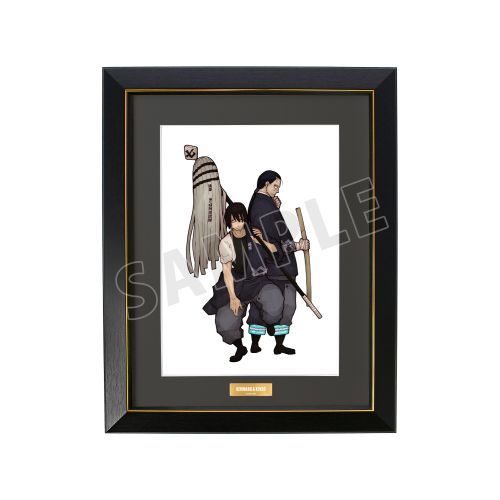 漫画 『炎炎ノ消防隊』 新門紅丸 & 相模屋紺炉 キャラファイングラフ