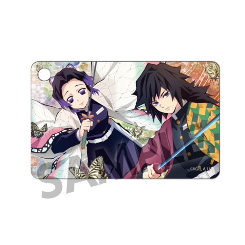 鬼滅の刃 パスケース vol.2 冨岡義勇 & 胡蝶しのぶ グッズ - Neowing