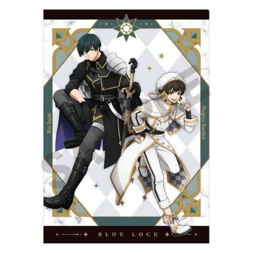 ブルーロック シングルクリアファイル 蜂楽廻 糸師凛 チェス グッズ