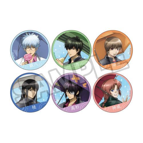 銀魂 3年Z組 銀八先生 梅雨 缶バッジ BOX グッズ - Neowing