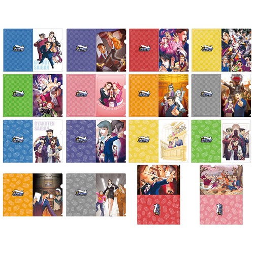 逆転裁判 クリアファイルコレクション BOX グッズ - Neowing