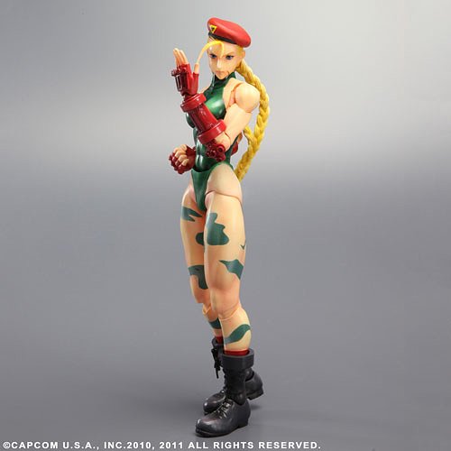 プレイアーツ改 ストリートファイター キャミィ 開封品 台座なし