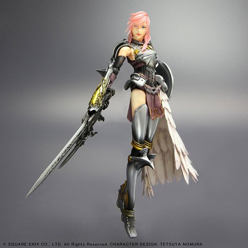 FINAL FANTASY XIII-2 プレイアーツ改 ライトニング フィギュア