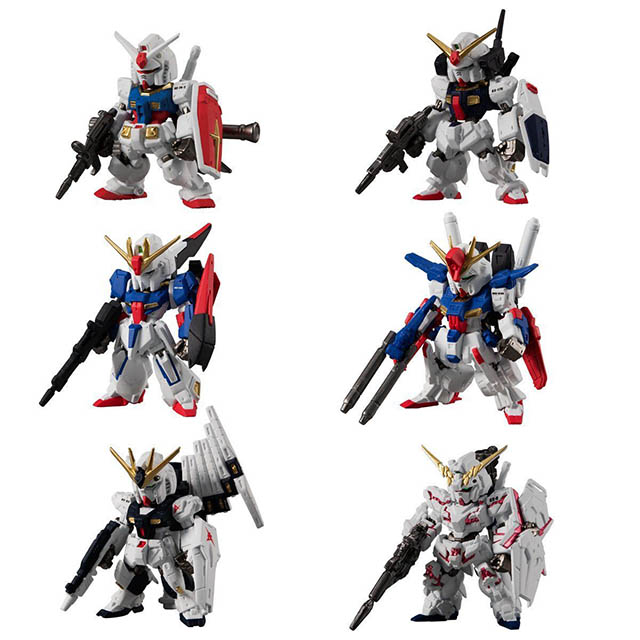 機動戦士ガンダム】10周年を記念した『FW GUNDAM CONVERGE 10周年