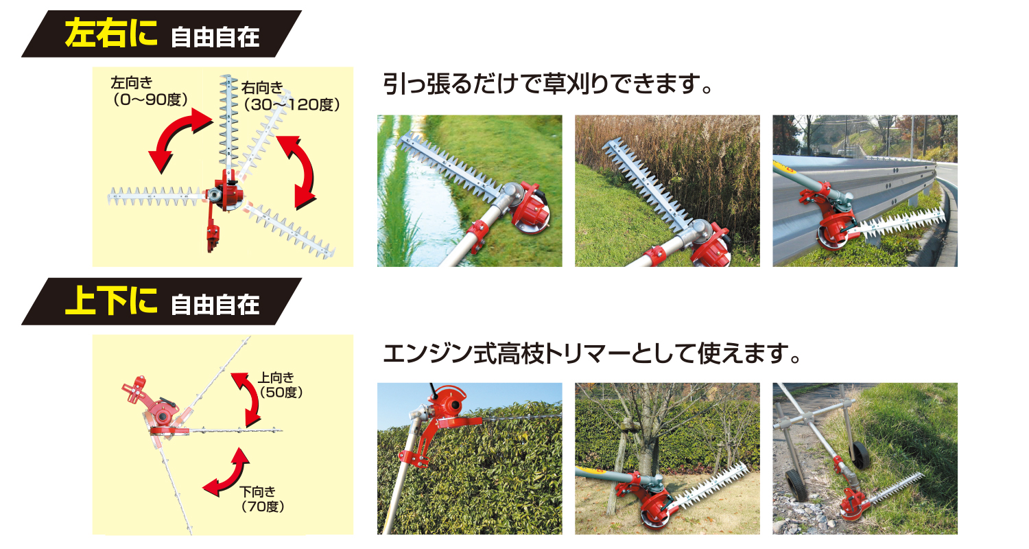 ニシガキ工業株式会社 / L型バリカン 500