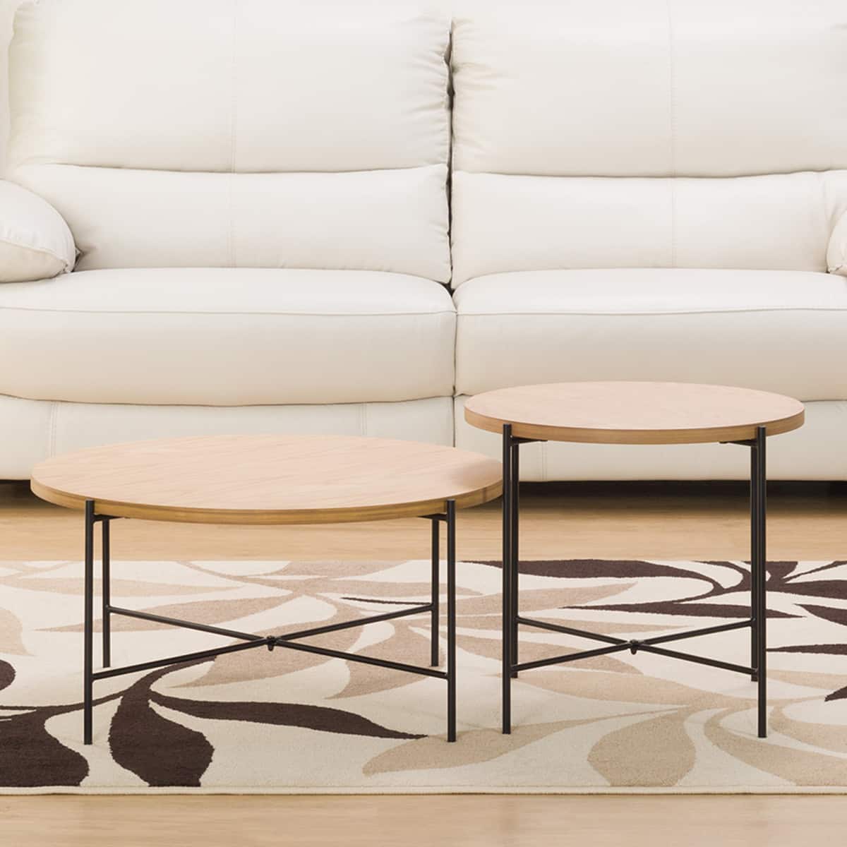 円形テーブルセット(ヴェルカー7050LBR) | ニトリネット【公式】 家具