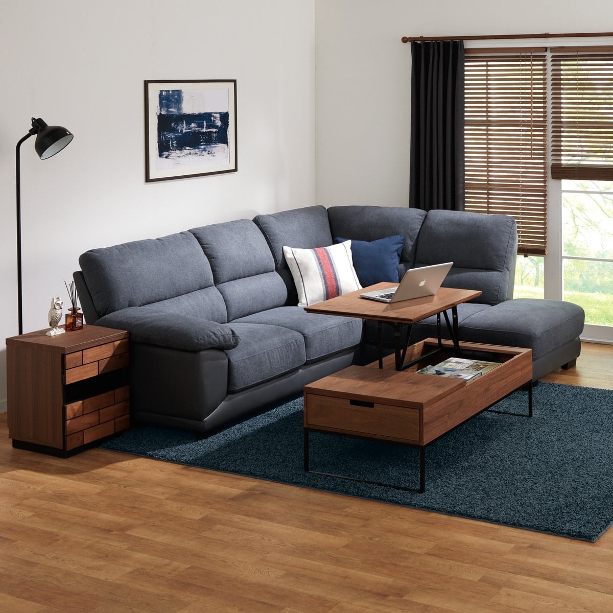 定価119,900円 ニトリ WALL GRY L字 ソファ カ群馬埼玉栃木 定価119