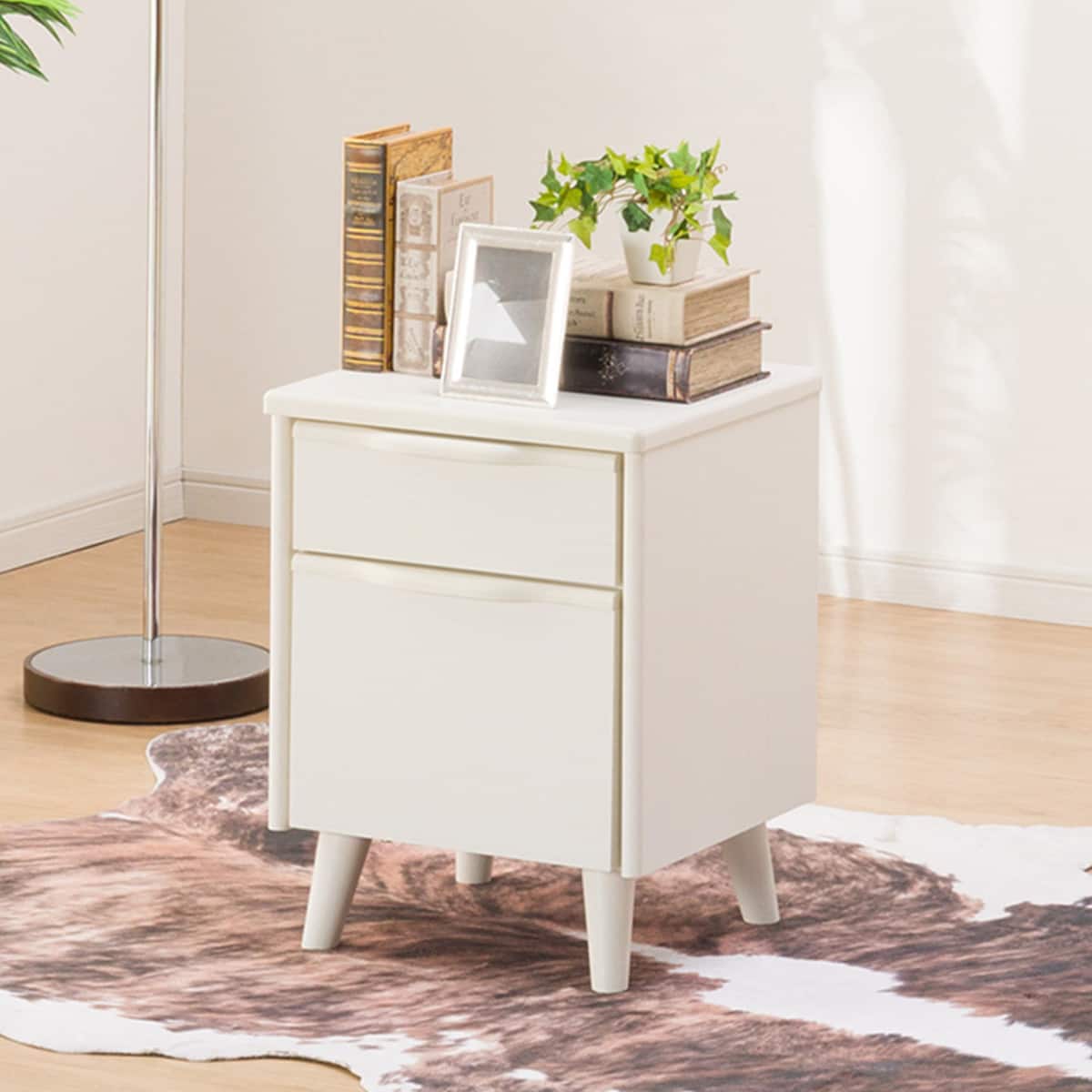 サイドテーブル(アスカ 2段 WW) | ニトリネット【公式】 家具