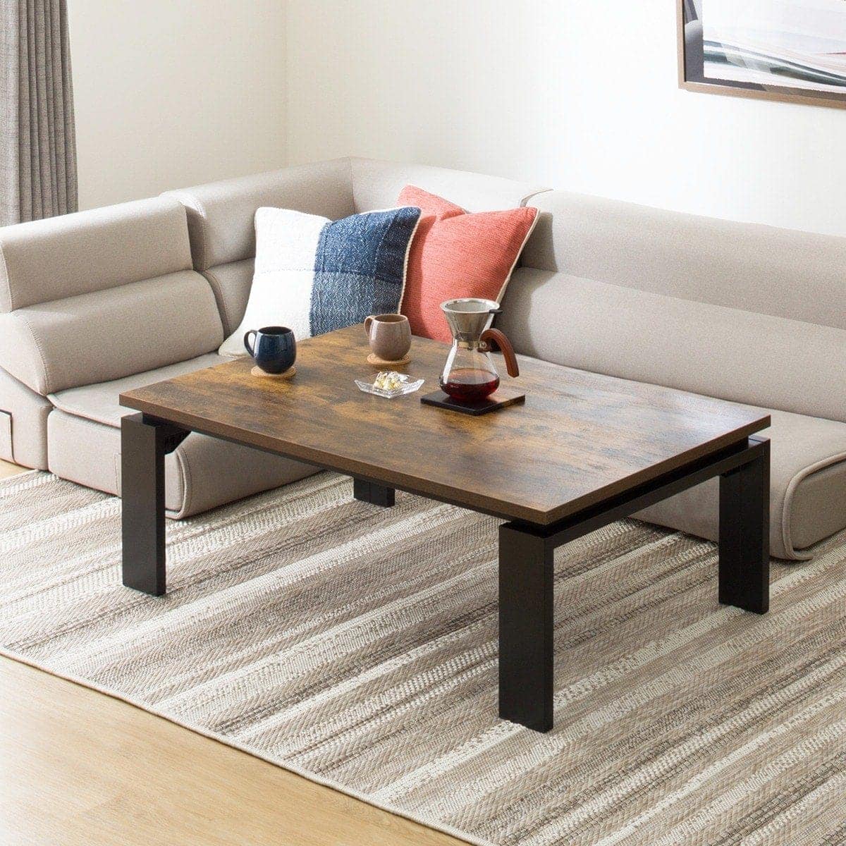 リビングこたつ(フロットR 105 VBR) | ニトリネット【公式】 家具