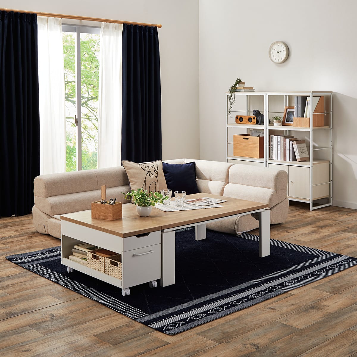 リビングこたつ(フロットR 105 VNA) | ニトリネット【公式】 家具