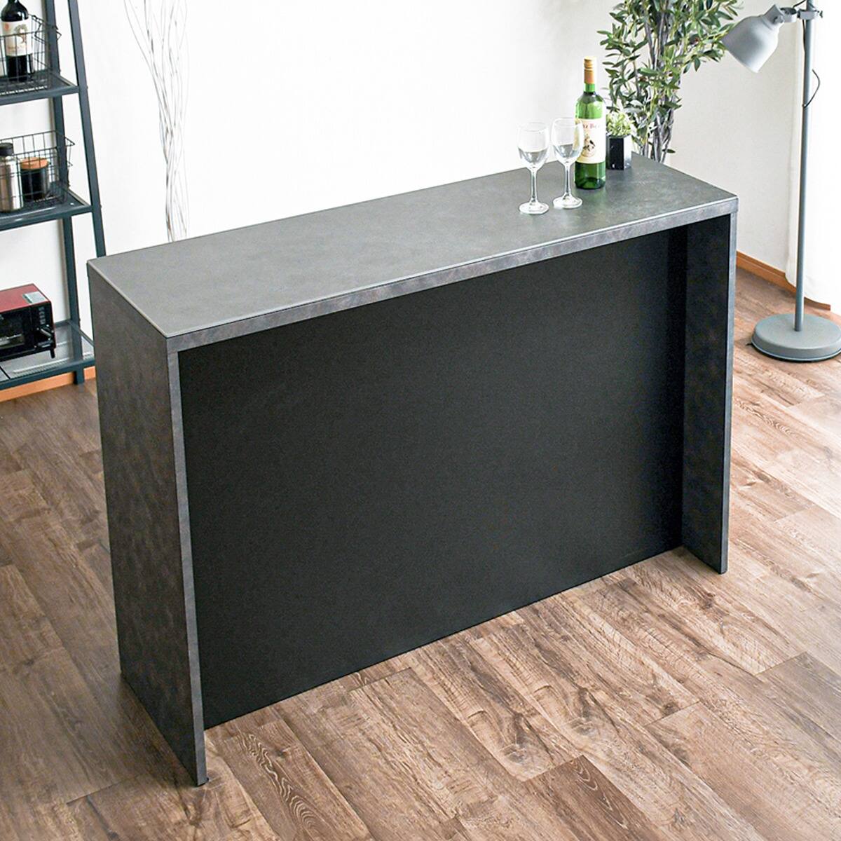 セラミック天板 バーカウンター (幅150cm GY) | ニトリネット【公式