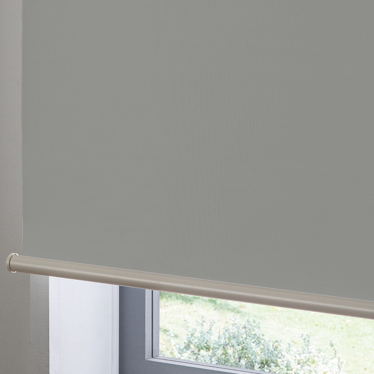 つっぱり遮光ロールスクリーン(RS06 GY 135X200) | ニトリネット【公式