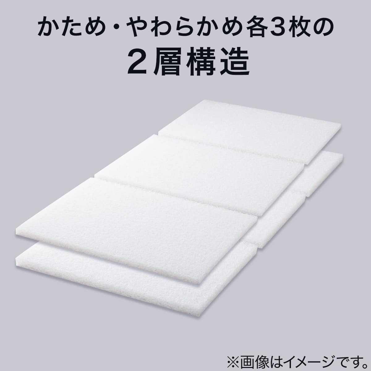 通気性の良い敷布団 シングル(Nブレス プラスエア プレミアム F2410 S