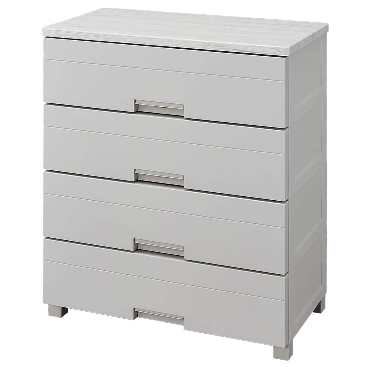 安心・簡単・省スペースの収納チェストフィッツプラスNT2 幅75cm 4段