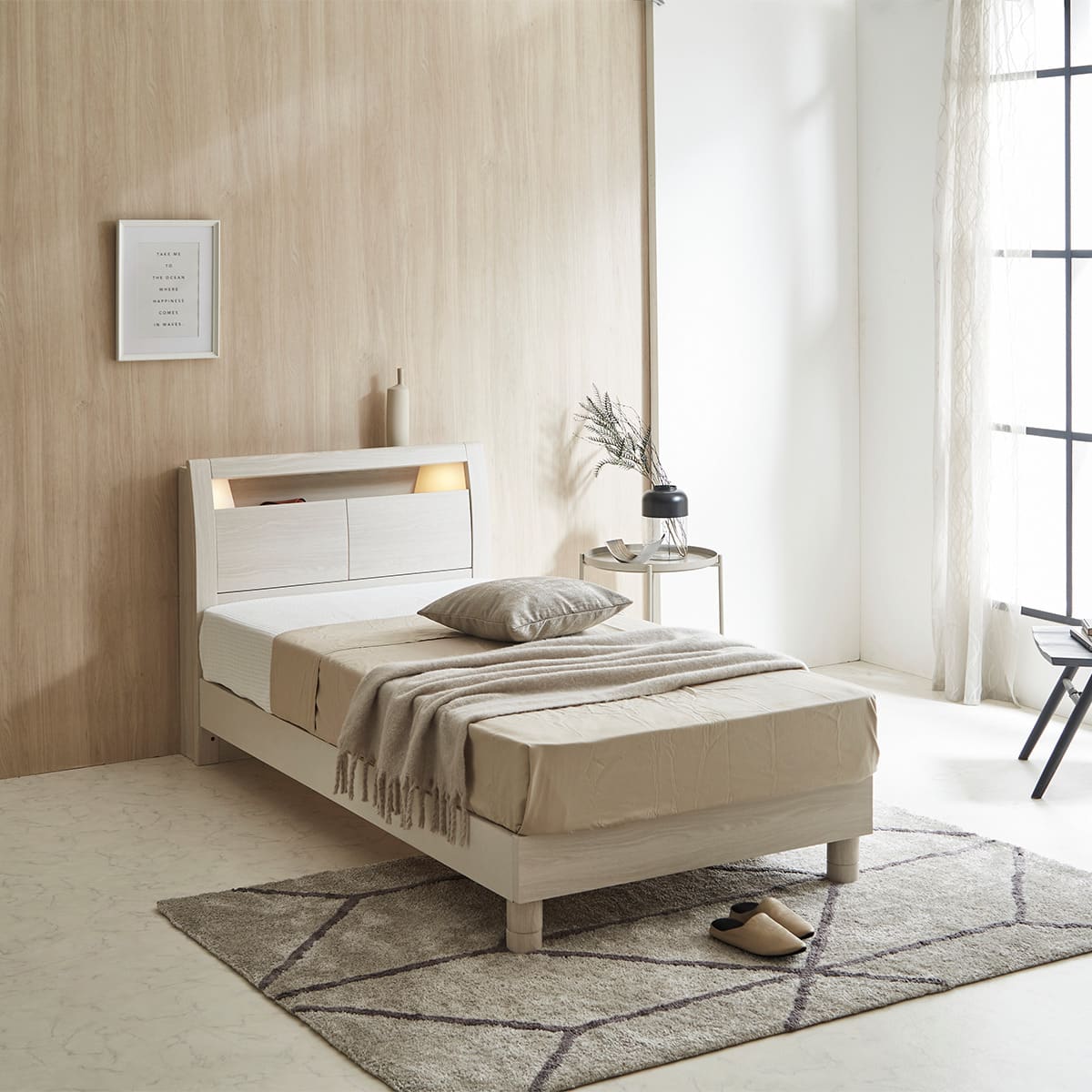 すのこシングルベッドフレーム(KB WW ST) | ニトリネット【公式】 家具