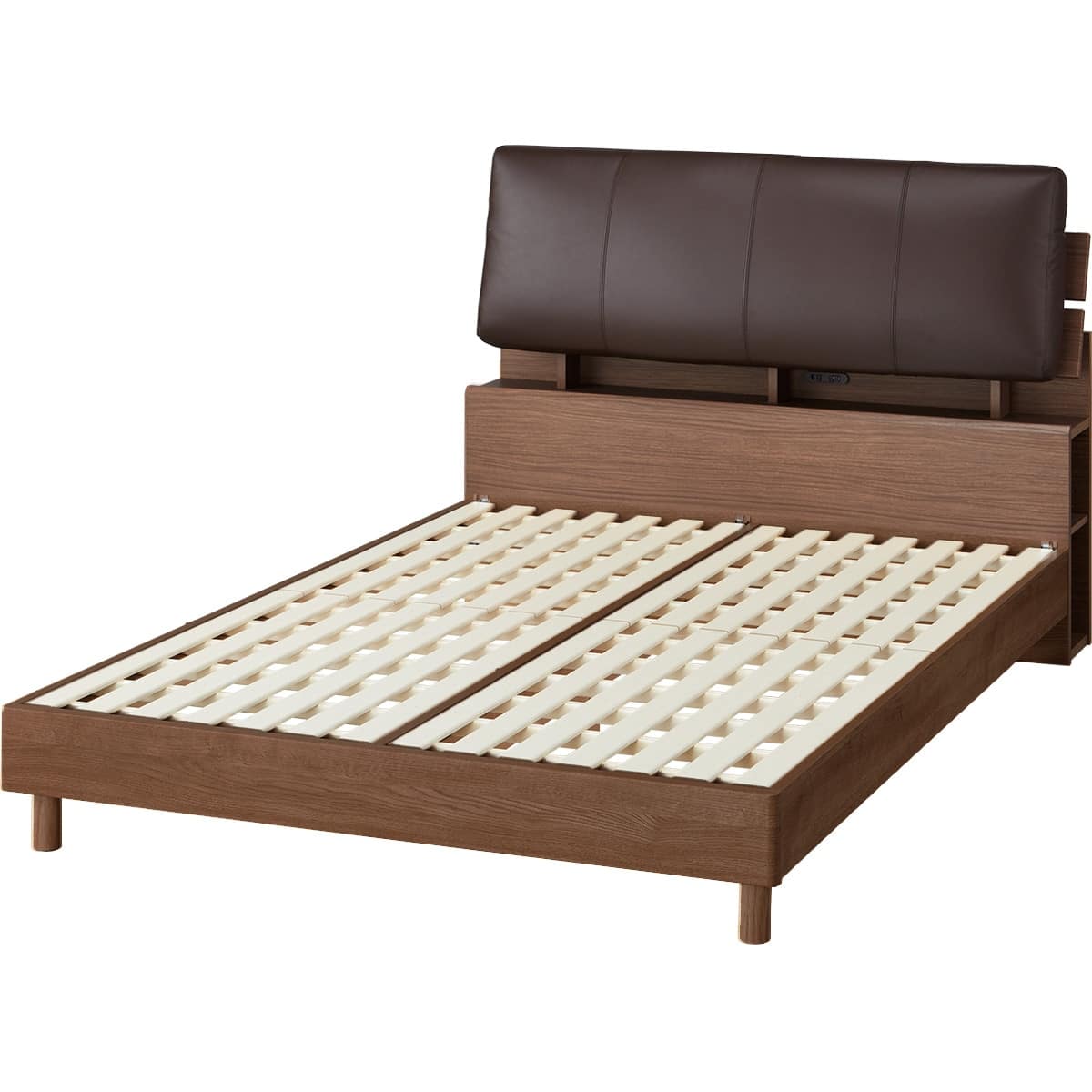 すのこダブルベッドフレーム(CS-001 MBR/DBR LEG/LOW) | ニトリネット