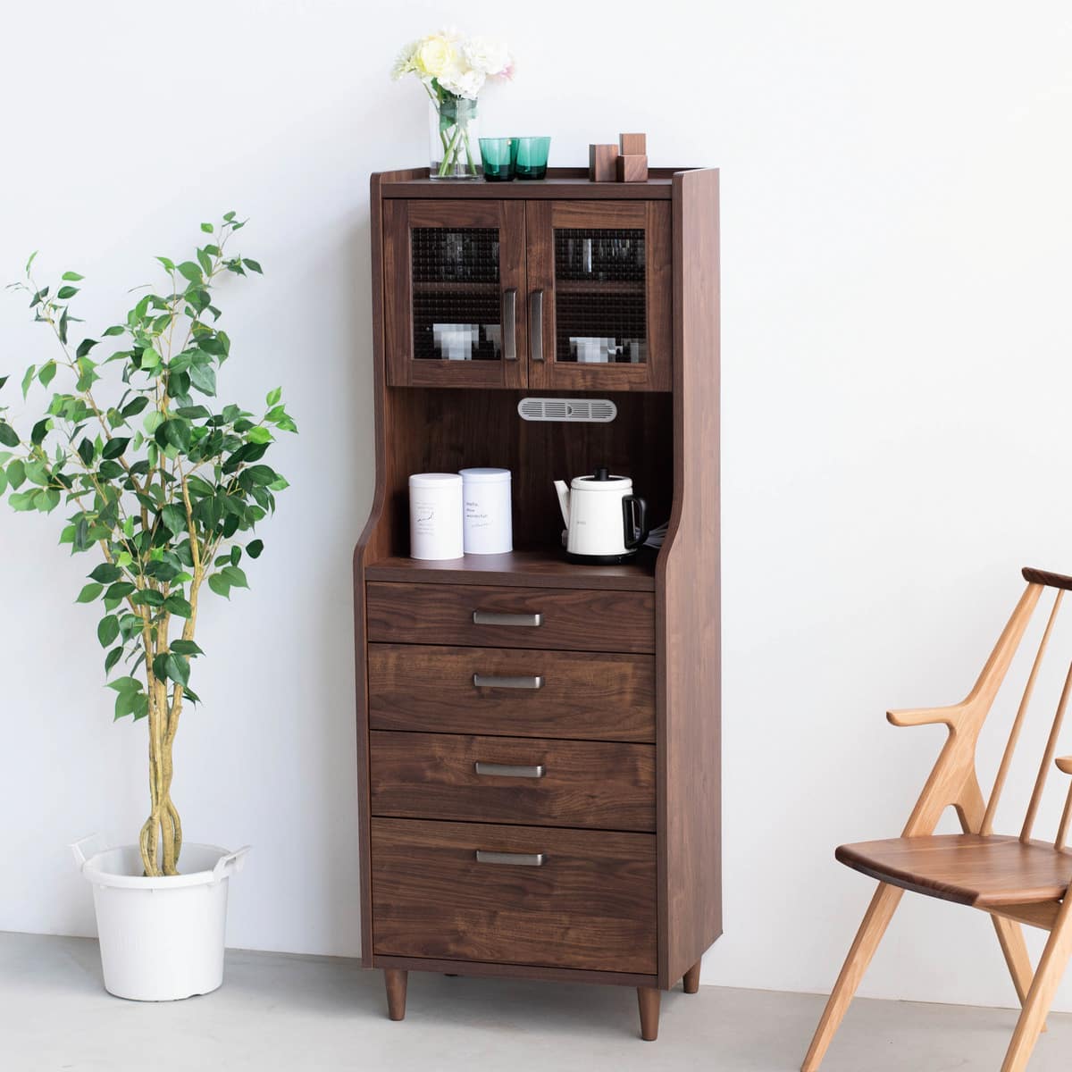 ハイキャビネットチェストボード (YS01K 60DBR) | ニトリネット【公式