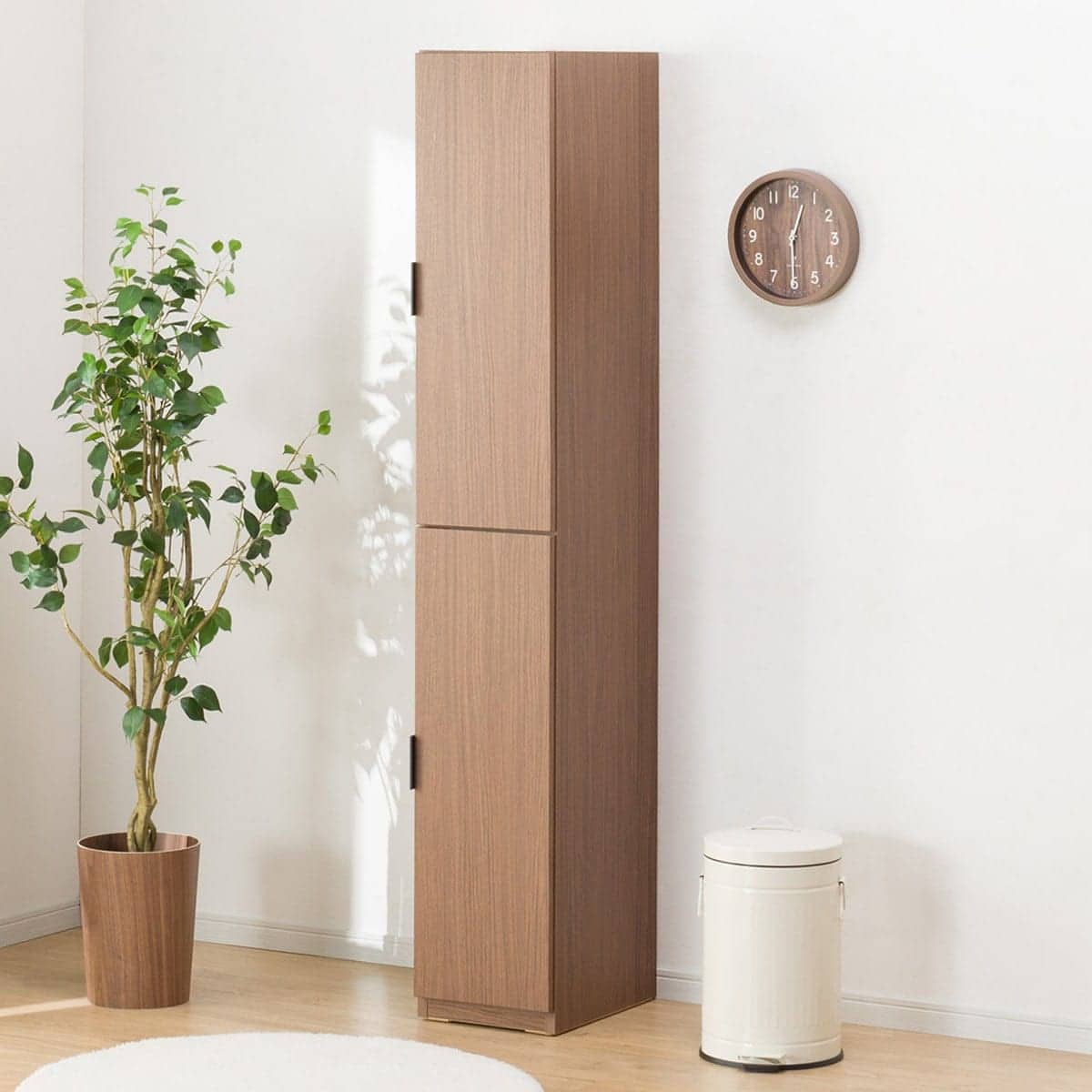 スリムストッカー(エトナ 30DD MBR) | ニトリネット【公式】 家具