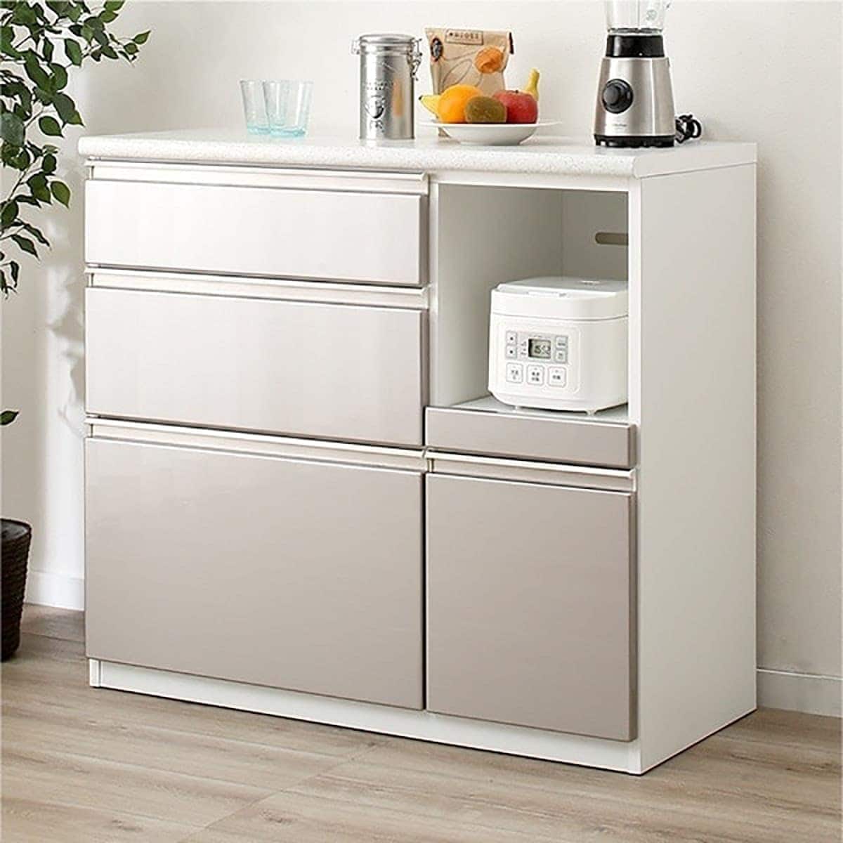 キッチンカウンター(アルミナ2 100CT SI) | ニトリネット【公式】 家具