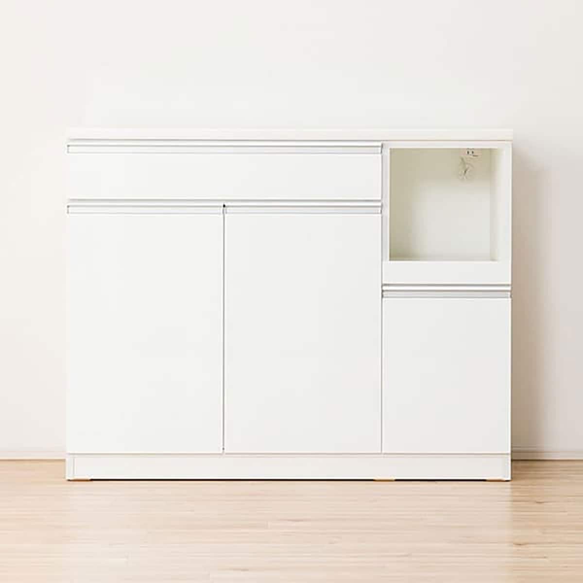 キッチンカウンター(レジューム 120-2TH-R WH) | ニトリネット【公式