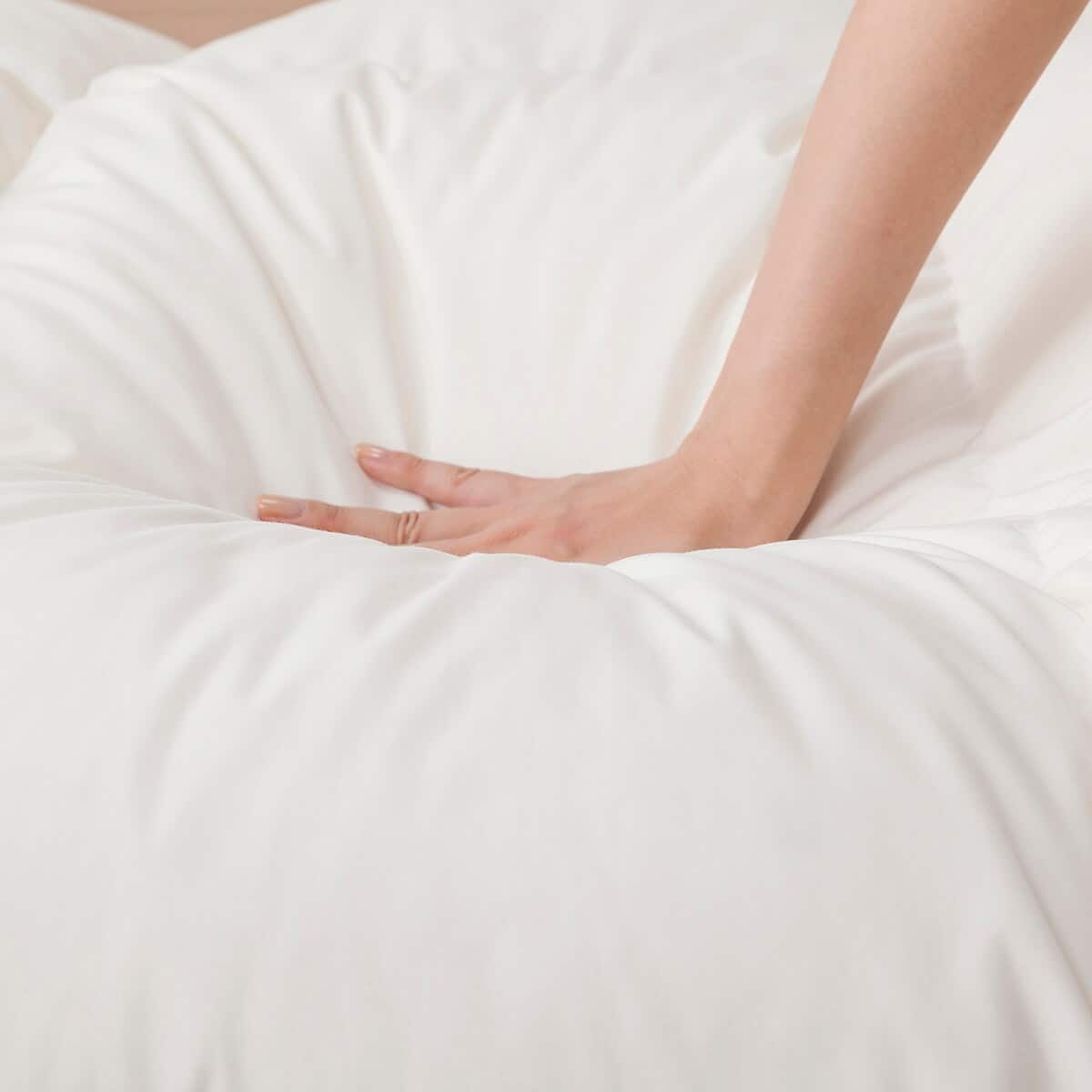 日本製】ホワイトダックダウン93% 羽毛布団(ムーンシャンテン