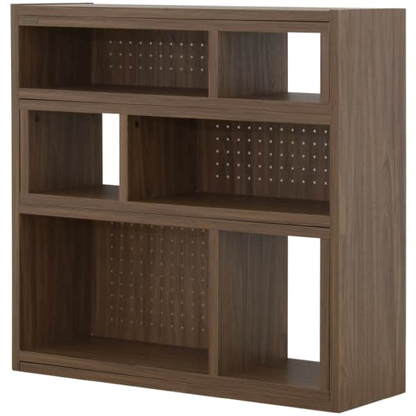 伸縮回転オープンラック (90×90cm BR) | ニトリネット【公式】 家具