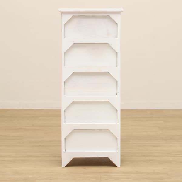 ワンルームにもぴったりの大人可愛いホワイトシャビーコンパクト