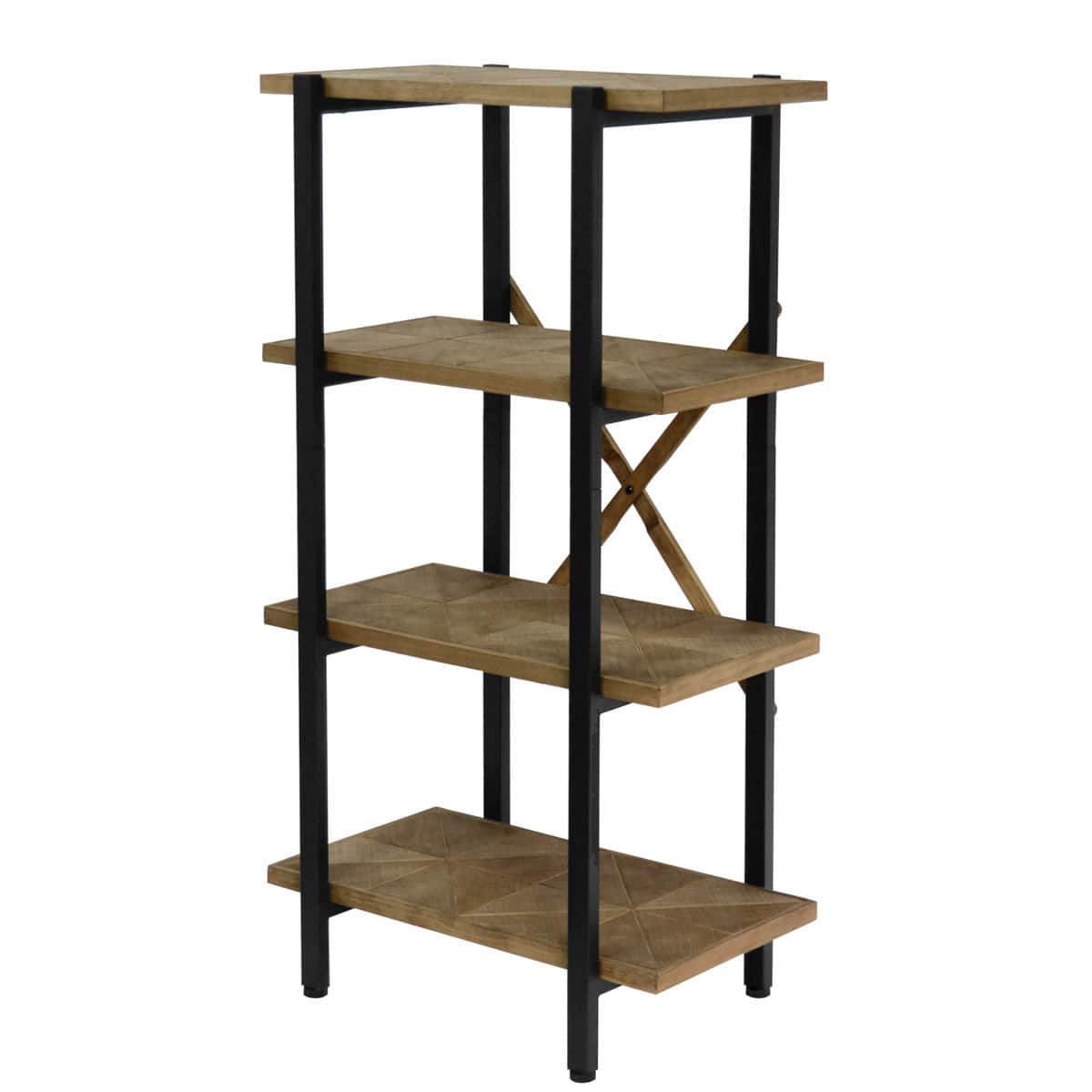 古木風天然木パイン 4段シェルフ(幅60cm) | ニトリネット【公式】 家具