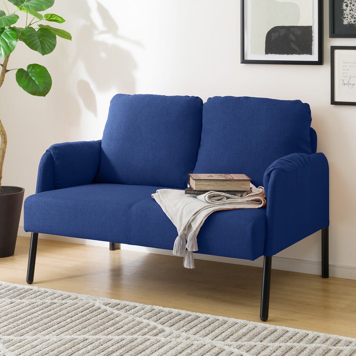 コンパクトソファ ブルー | ニトリネット【公式】 家具・インテリア通販