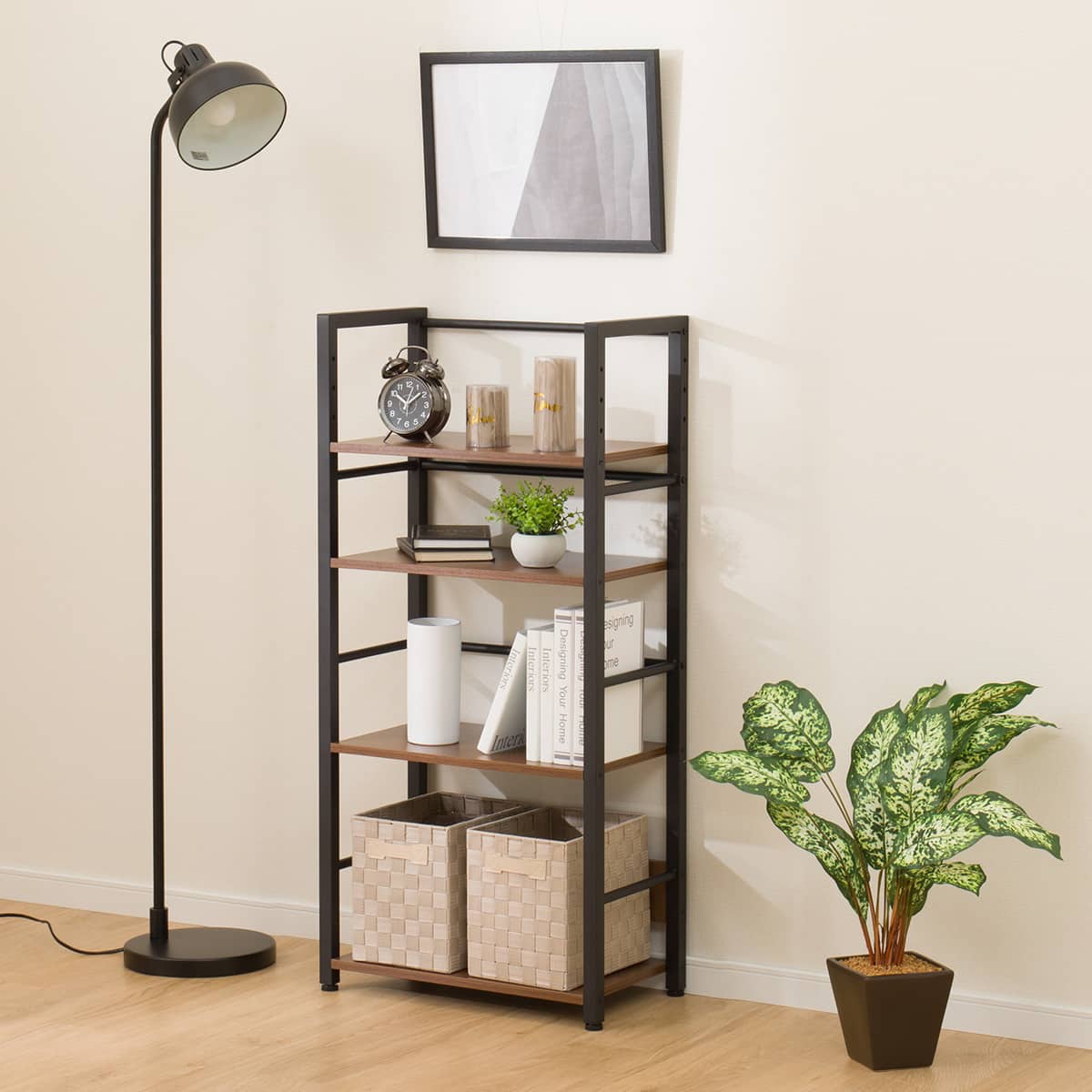 ブックシェルフ(ZK004 53 MBR) | ニトリネット【公式】 家具