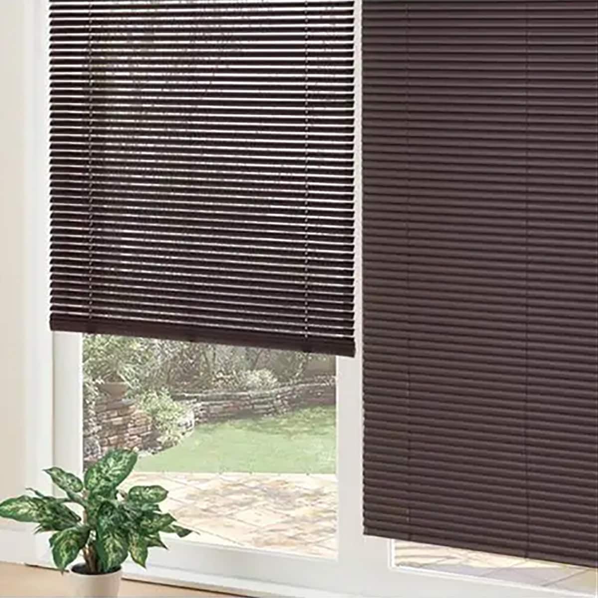 木目ブラインド(リンクス3 DBR 88X183) | ニトリネット【公式】 家具