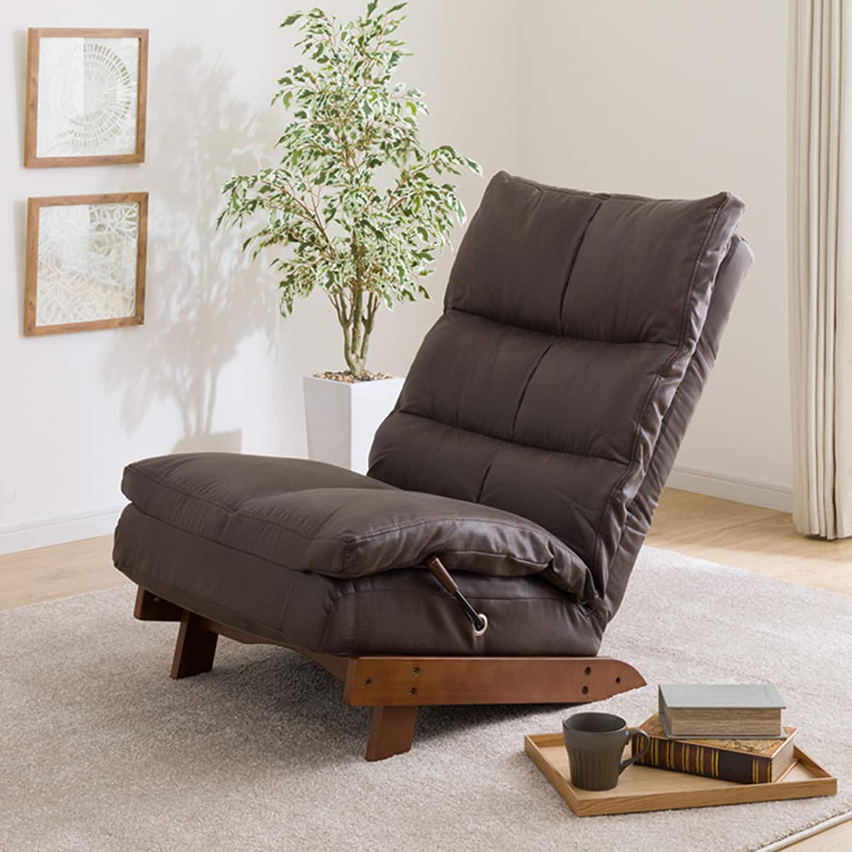 リクライナーソファ(KJ-1 HPBR 左) | ニトリネット【公式】 家具