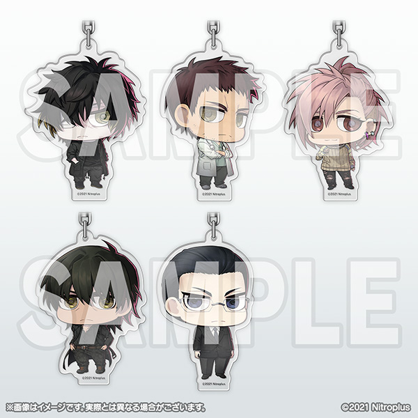 スロウ・ダメージ ちみアクリルキーホルダー(全5種)｜ニトロキラル