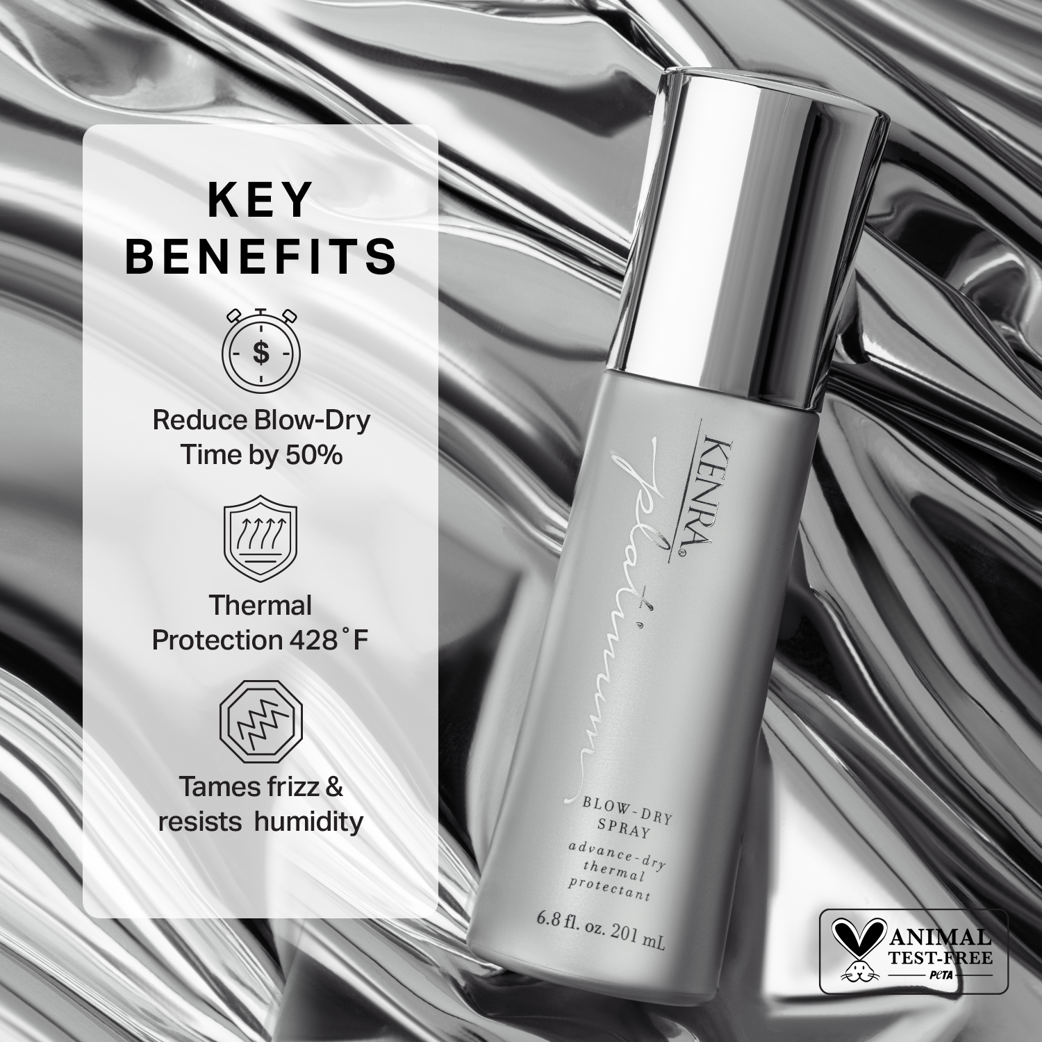 Kenra Blow Dry Spray for Healthy, Frizz-Free Hair - Nigel Beauty