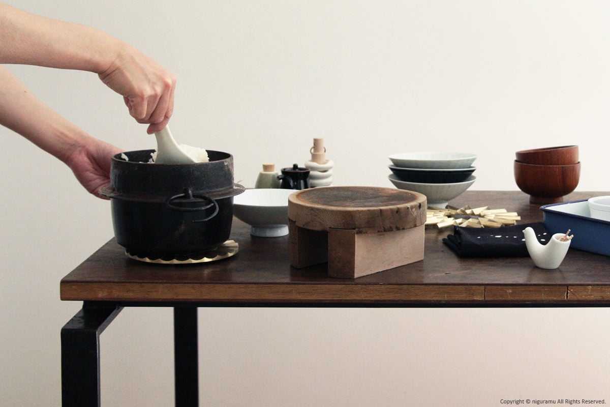 羽釜（飯釜） | 釜定 | niguramu