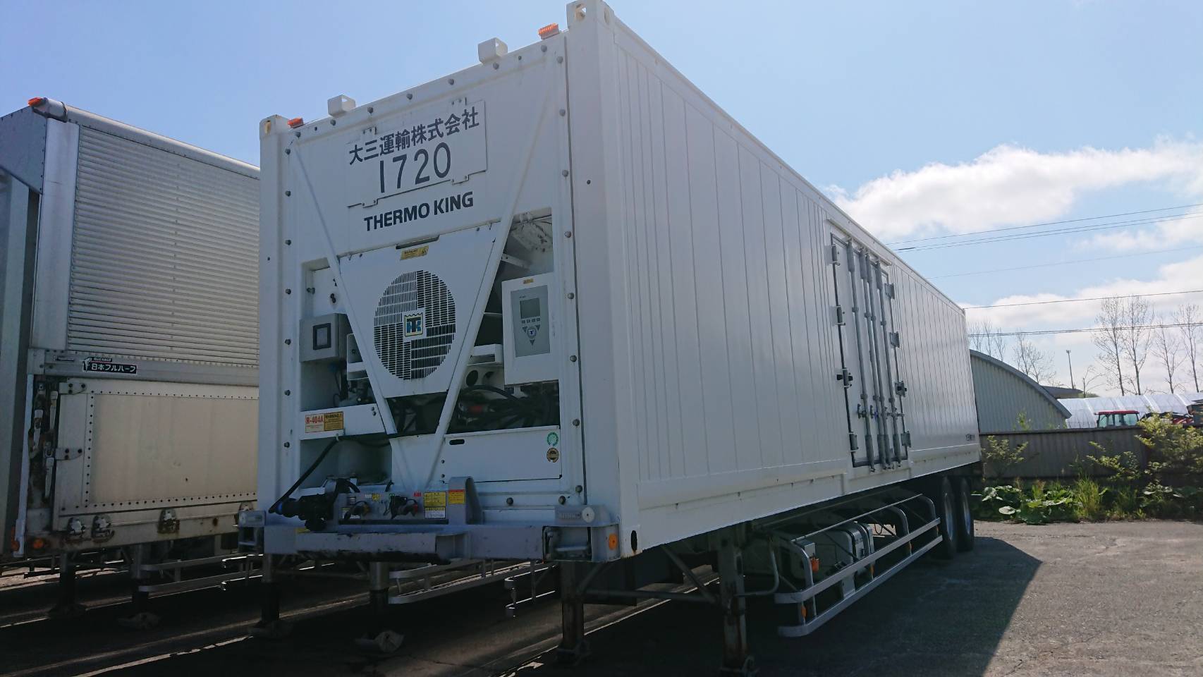 リーファーコンテナ（冷蔵・冷凍コンテナ）の取付事例です。 | 日本