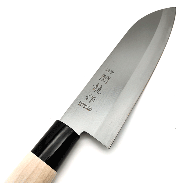 関龍作オリジナル三徳包丁165mm - NikanKitchen (日韓台所)