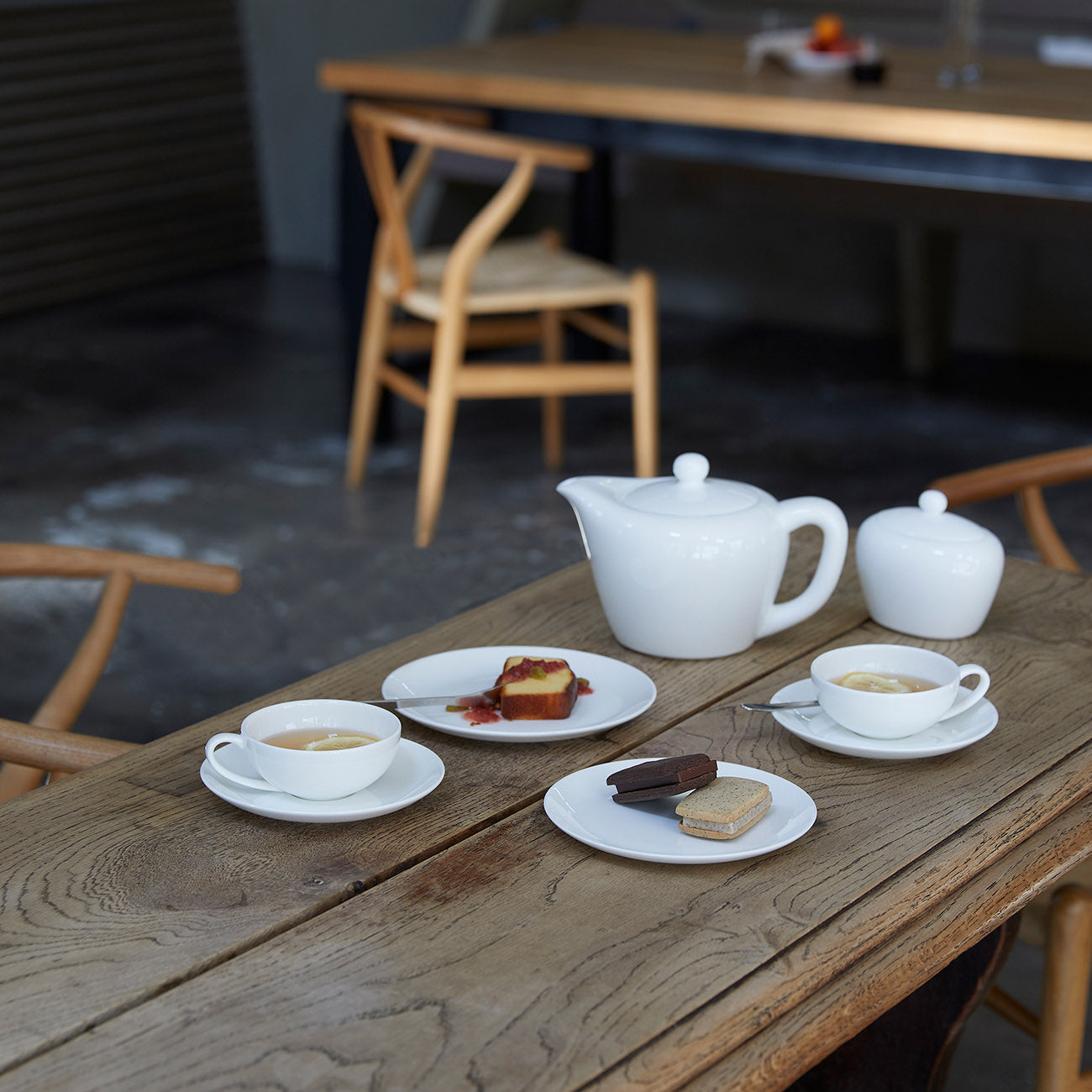 ペアティーカップ&ソーサー｜柳宗理ボーンチャイナシリーズ｜柳宗理