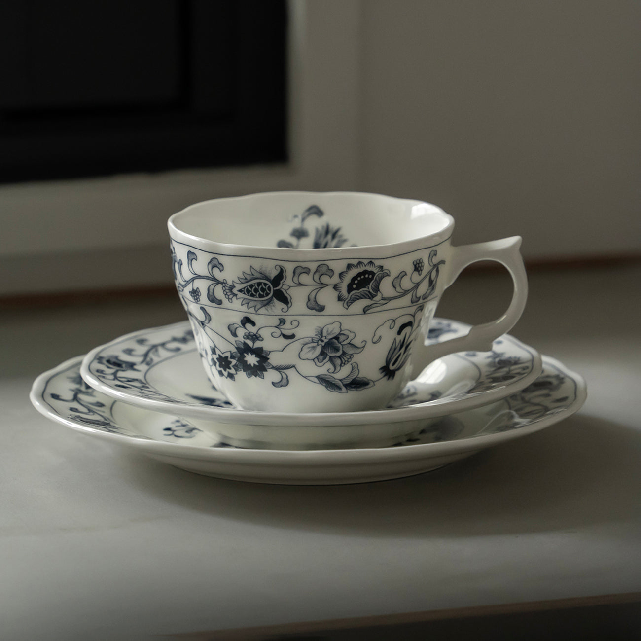 nikko食器｜18cmプレート｜プレート・深皿｜レトロカフェ食器｜ボーン