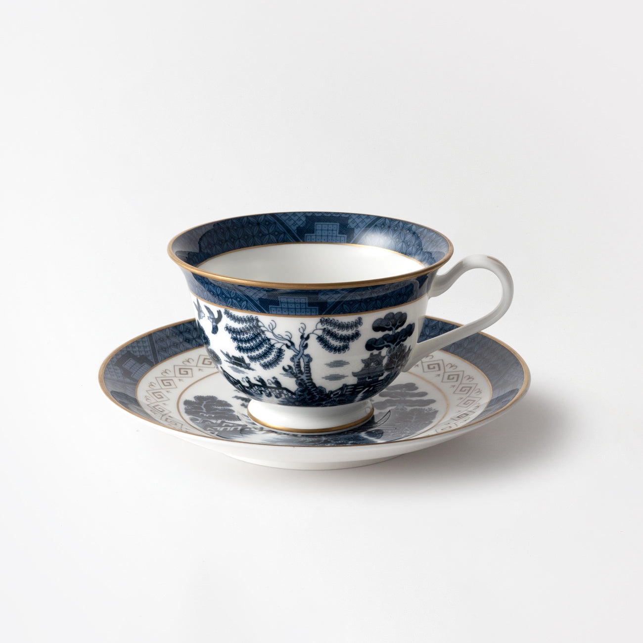 兼用碗皿 (6客)｜レトロカフェ食器カップソーサー｜SANSUI｜ニッコー