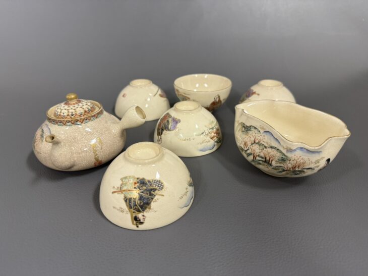 陶弘山銘 薩摩煎茶器揃 ｜日興堂