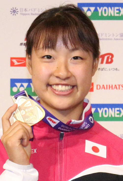 バドミントンの世界選手権女子シングルスで奥原希望が日本勢初の